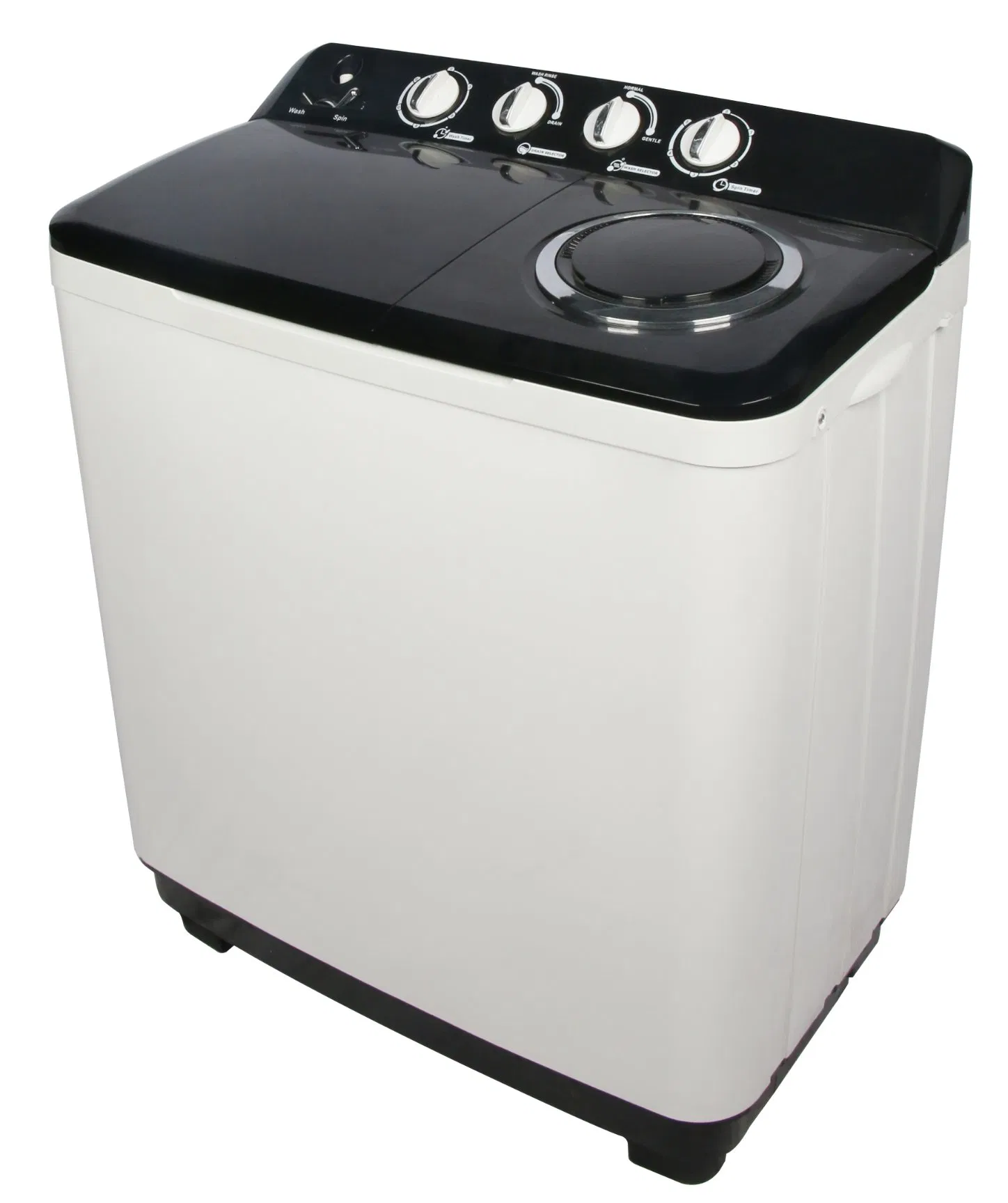 8kg OEM Customized Double Bucket Semi-Automatic Washing Machine - Top Mounted Household Appliance