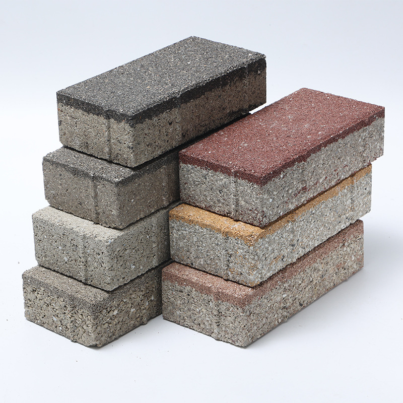 Водопроницаемая тротуарная плитка для городских тротуаров