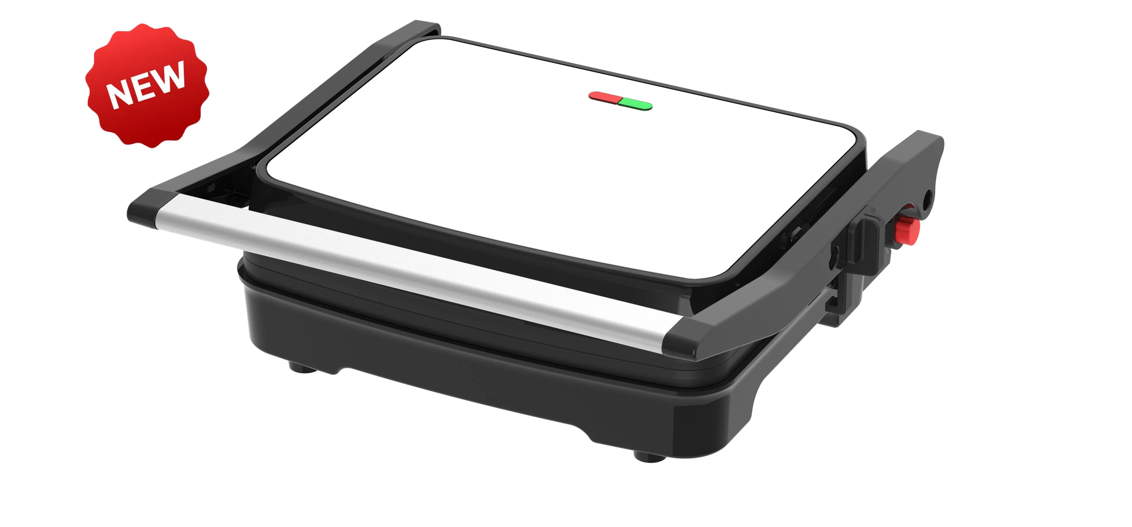 Non-Stick 4 Slice Stainless Steel Contact Grill for Delicious Meals
