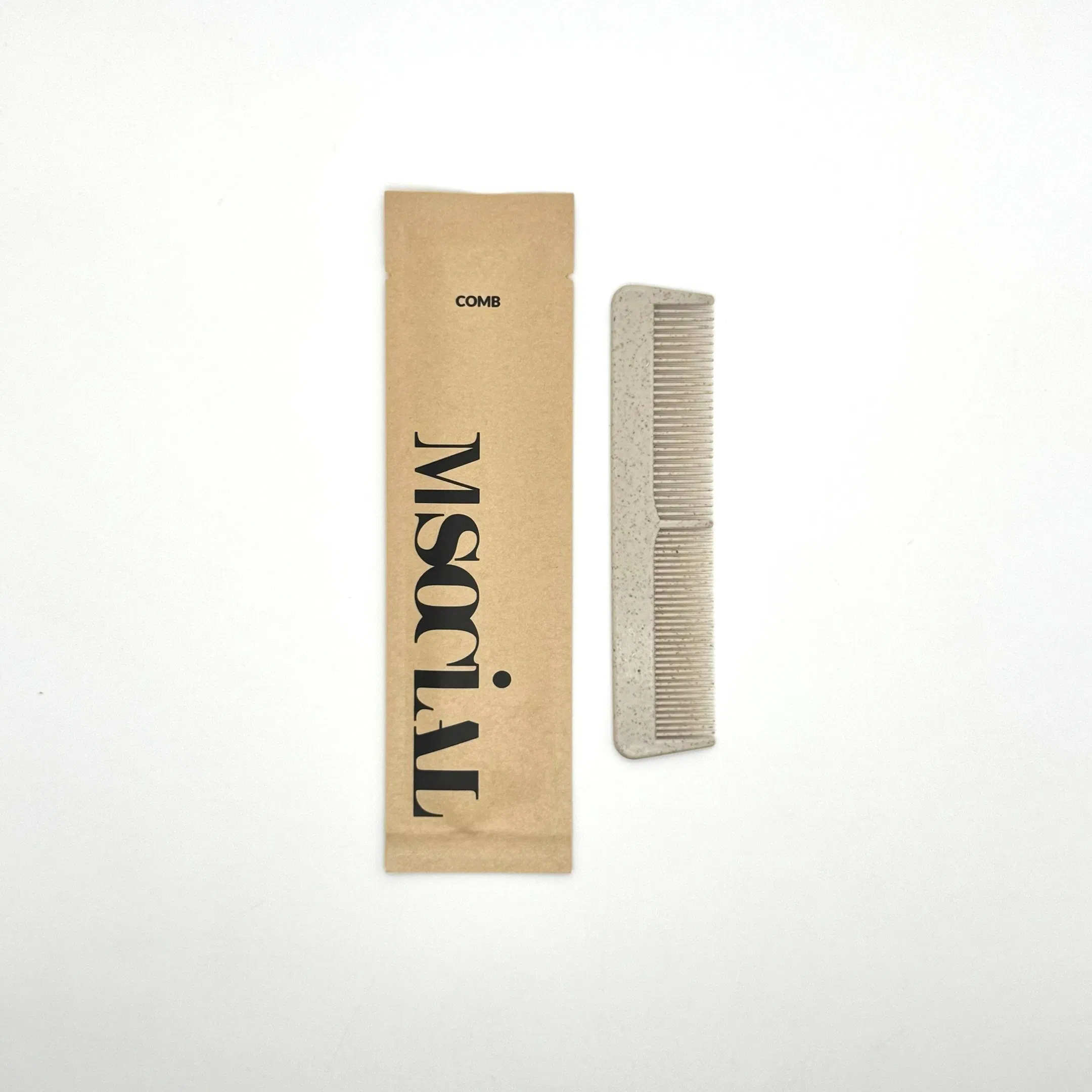Environmentally Friendly Biodegradable Kraft Paper Bag Hotel Supplies Set 01