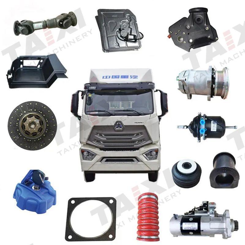 Sinotruk HOWO 371/375 Weichai WD615 Dump Truck Engine and Body Parts for A7, T7, T7H, T5G
