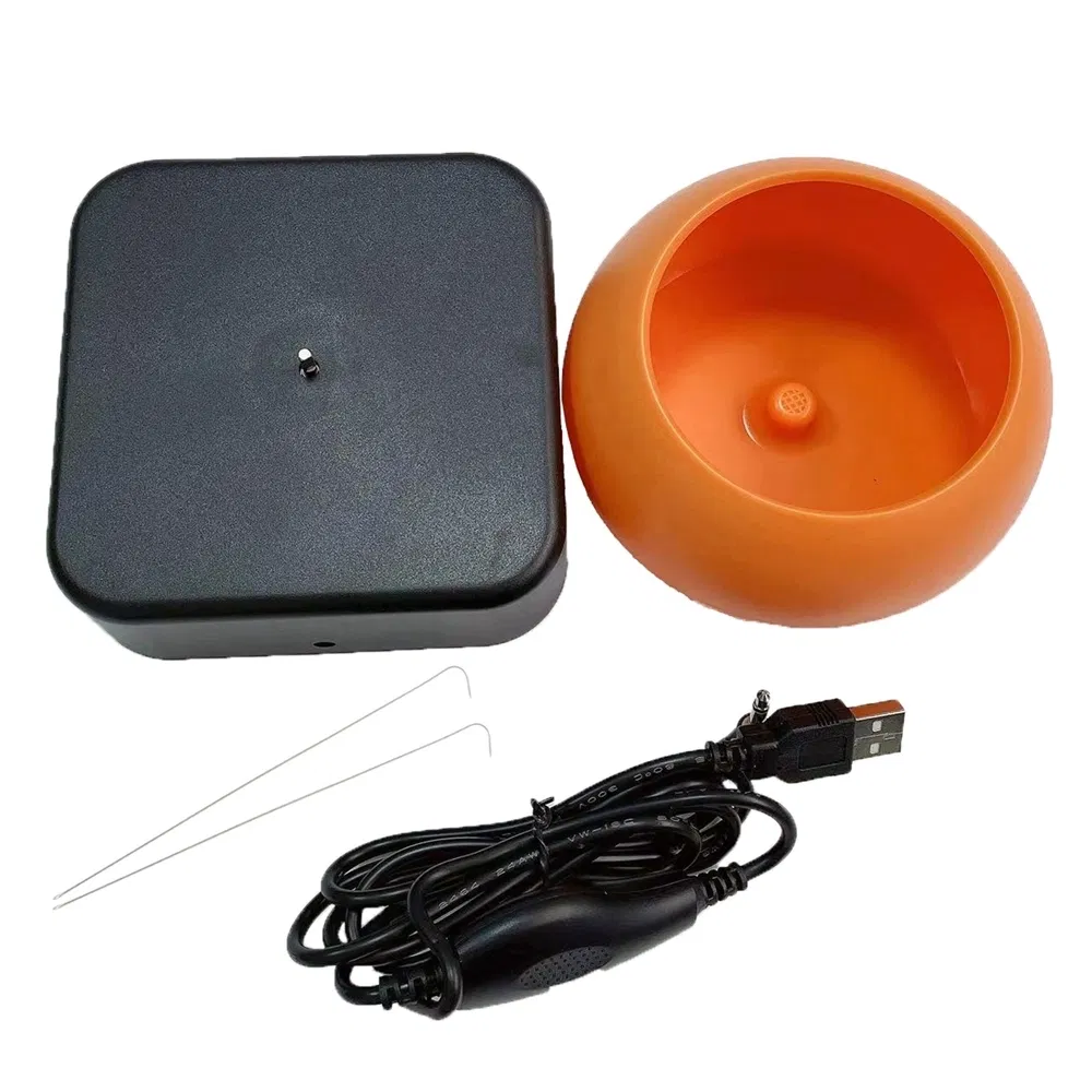 Electric Bead Spinner USB Fast Beading Tool with 2 PCS Curved Needles