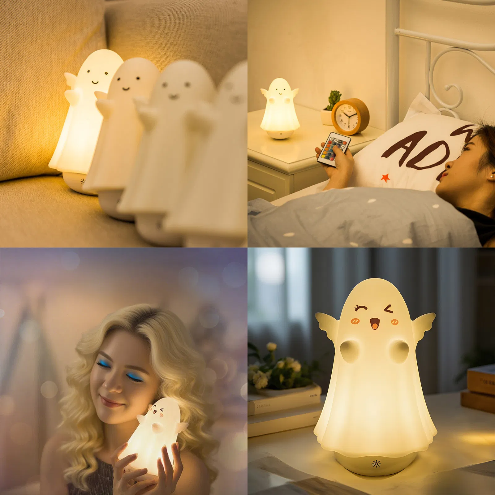 Силиконовая лампа A01 Fairy с RGB-подсветкой