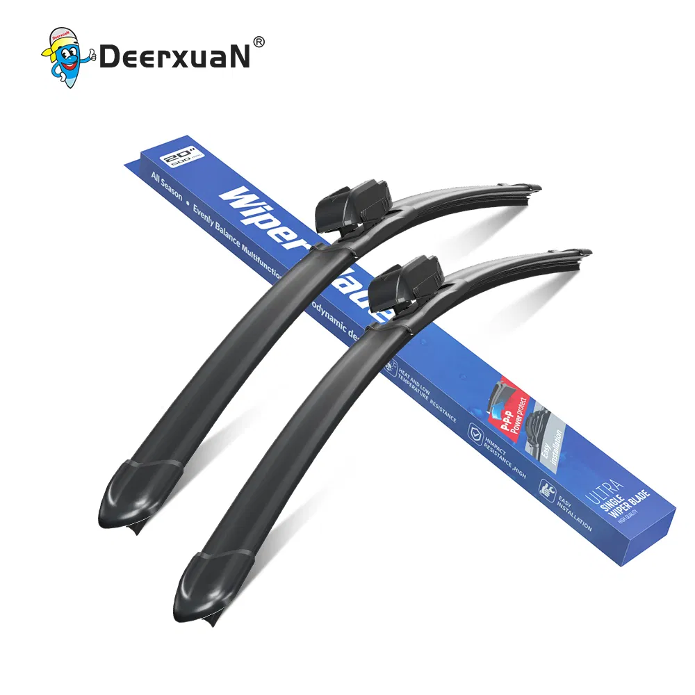 Deerxuan Universal Multi-Adapter Soft Flat Windshield Wiper Blade