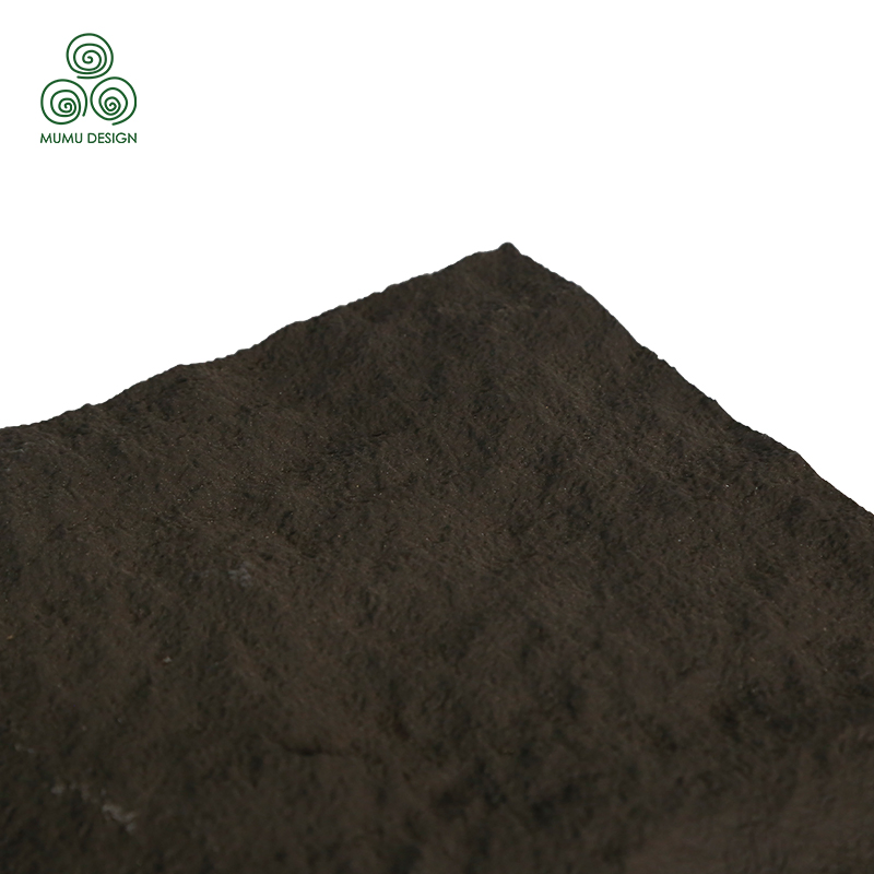 Mumu Design PU Faux Stone Panels Unique Shape Wooden Wall Panel