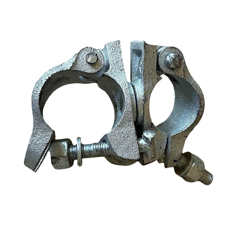 En74 BS1139 JIS British Drop Forged Hot Dipped Galvanized Scaffold Sleeve Double Swivel Board Retain Putlog Beam Tube Scaffolding Pipe Clamp