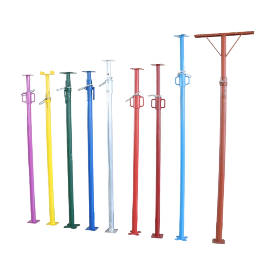 Height Adjustable Durable Powder Coated Shoring Steel Prop for Highrise Building