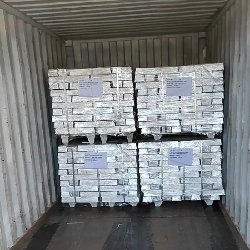 Магниевый слиток 99.95% Mg9995A