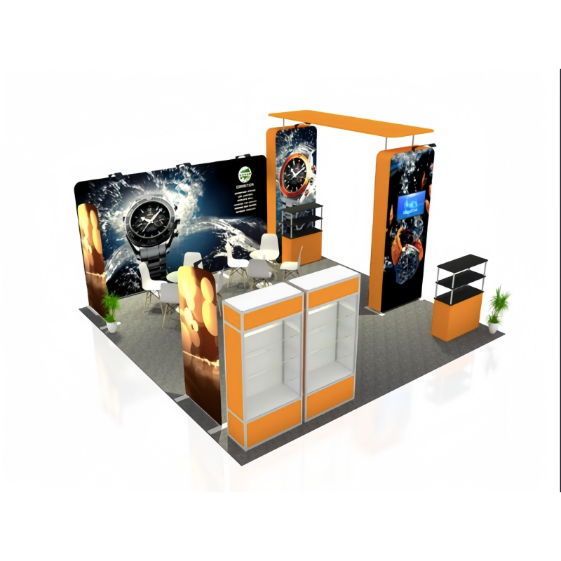 Schemestands R8 Exhibition System 6X6m Aluminum Trade Show Booth Display Stand