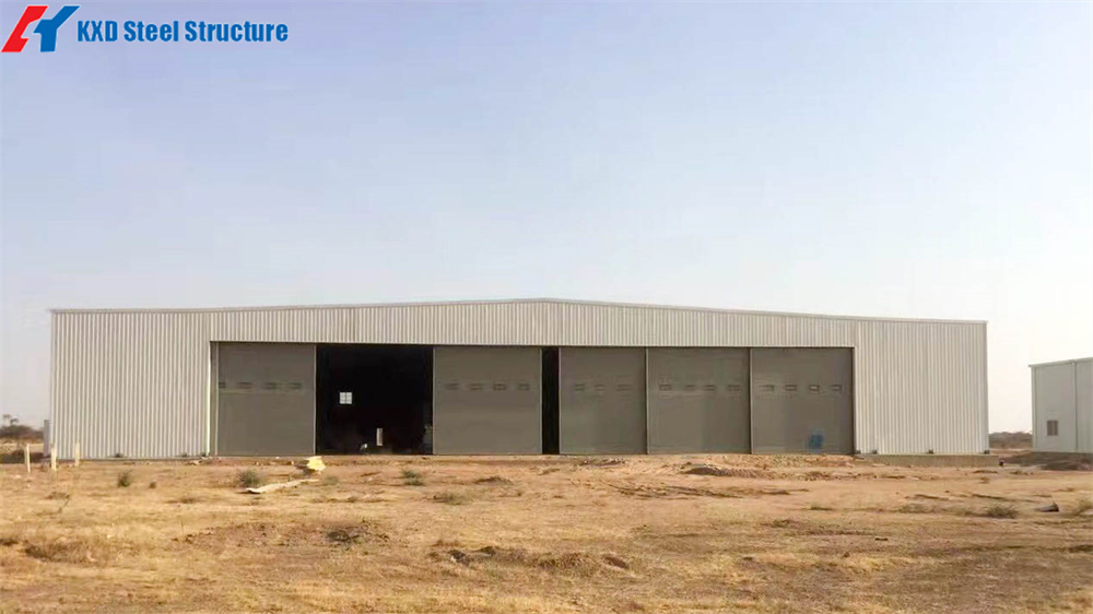 Prefabricated Light Steel Structure Hangar Outdoor Shed Building