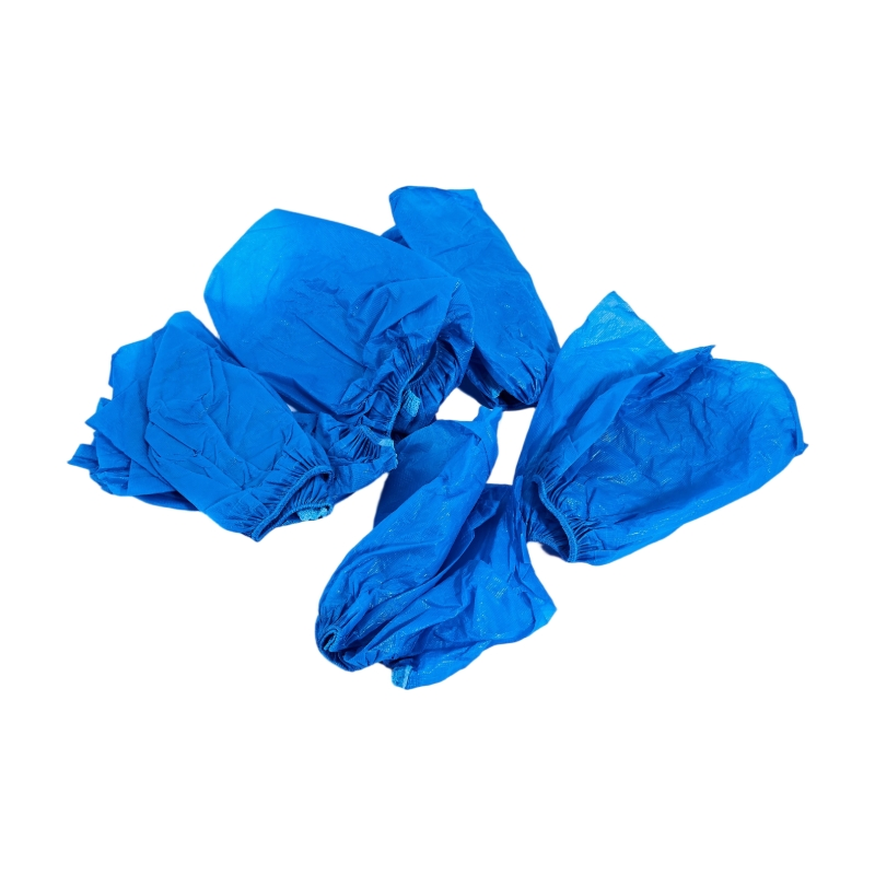 Factory Price Disposable Non Woven Shoe Cover Medical Hospital Use CPE Shoe Cover