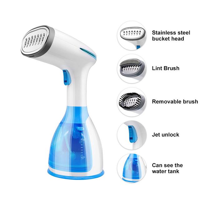 Handheld Steam Iron Electric Fabric Portable Steam Cleaner Travel Ironing Clothes Steamer