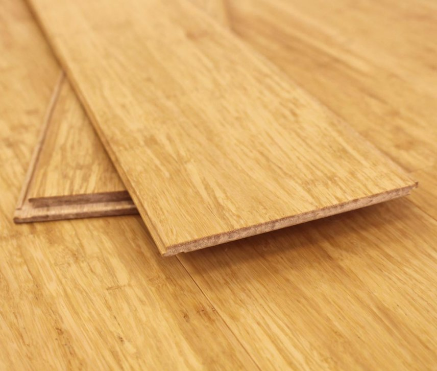 Water Proof Eco-Friendly Anti-Slip Solid Strand Woven Bamboo Flooring for Indoor Use