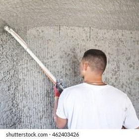 Sound-Absorbing Spray Coating Apply Sound-Absorbing Spray Coating
