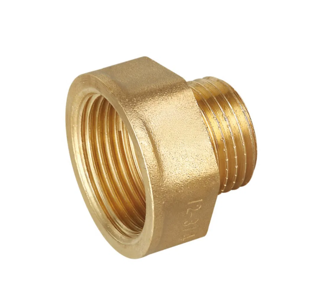 Brass Male Female Thread Equal Reducing Bushing for Water Pipeline