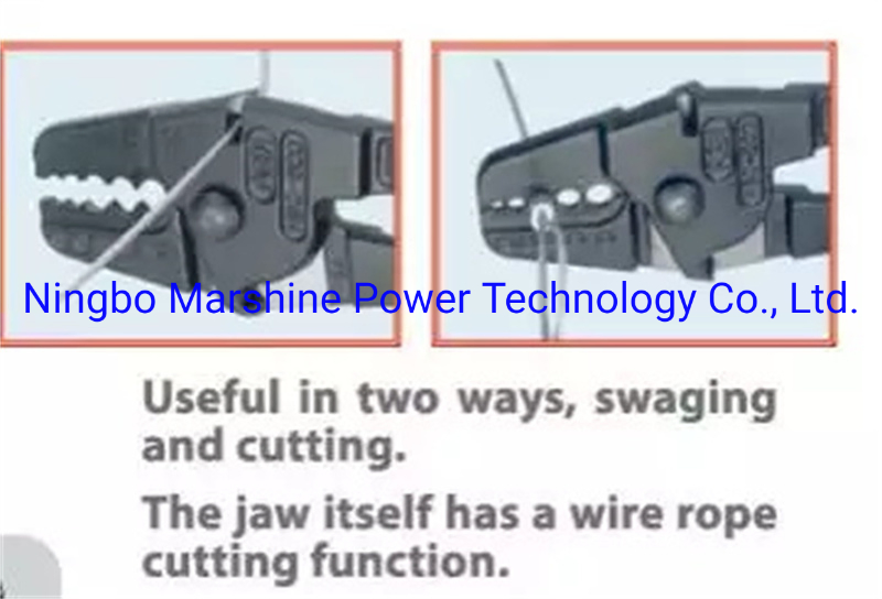Ручной резак для стального троса с алюминиевой ручкой