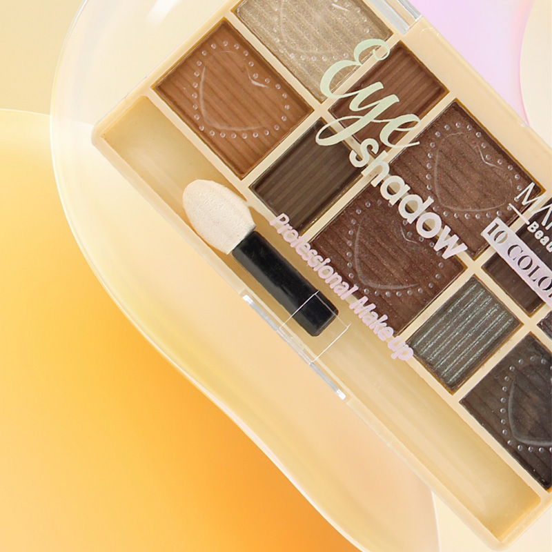 Seline Girl 10 Colors Matte Versatile Look Eye Shadow Palette