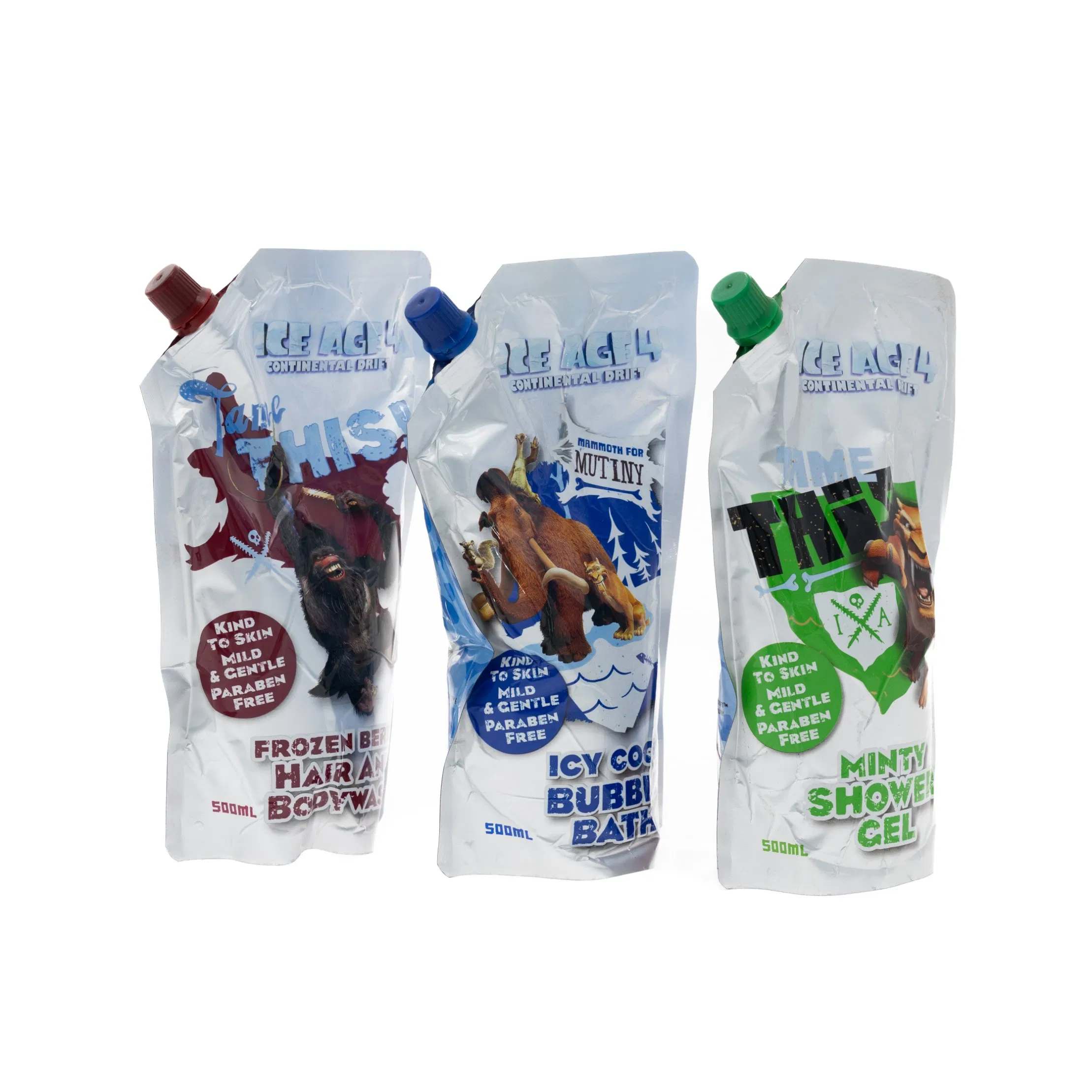 Bulk 500ml Shower Gel Pouch Ideal for Refilling Dispensers in Gyms and Fitness Centers