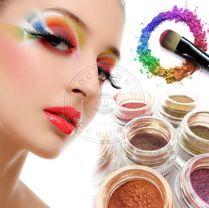 Cosmetic Metallic Shimmer Eyeshadow Natural Nude Shine Pigment