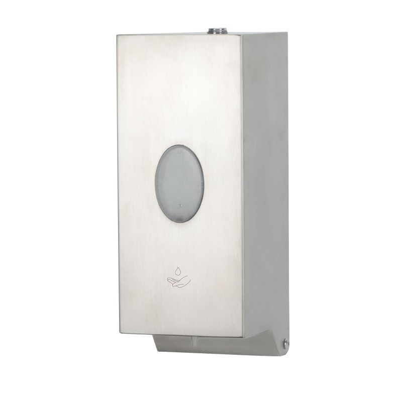 Hlk Stainless Steel Drill-Free Automatic Sensor Soap Dispenser Touchles Liquid Foam Soap