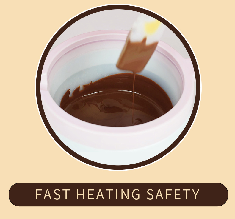 Versatile Cheese & Chocolate Melting Pot with Dividers Durable PP Material Candy Melting Pot Chocolate Melter Best Chocolate Melter Candy Melt Warmer