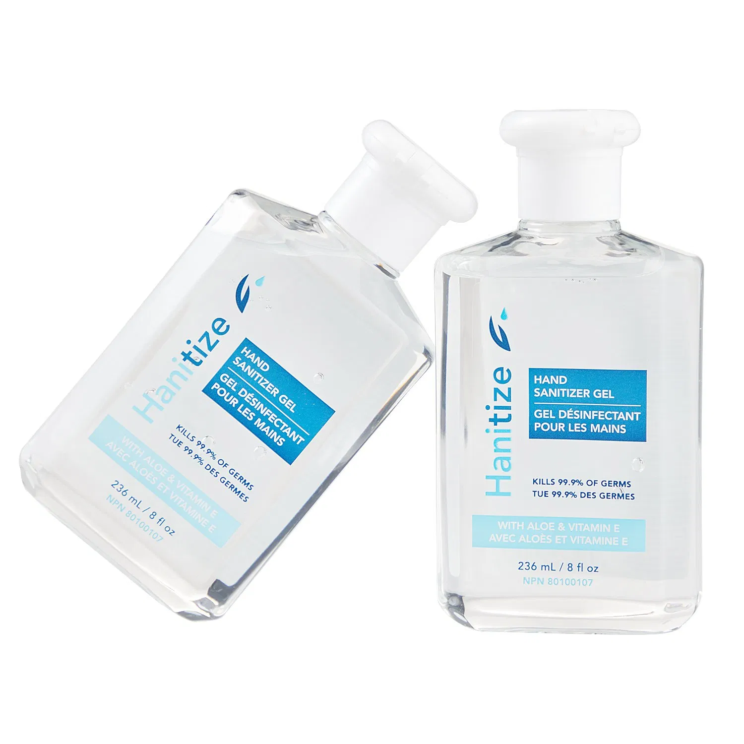 75% Alcohol High Quality Waterless Hand Sanitizer Gel 8 FL. Oz