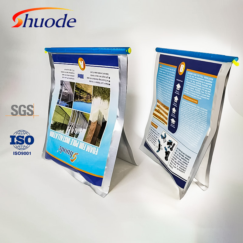 Professional 900ml Fast-Setting Foam Poles for Rapid Installation Efficiency