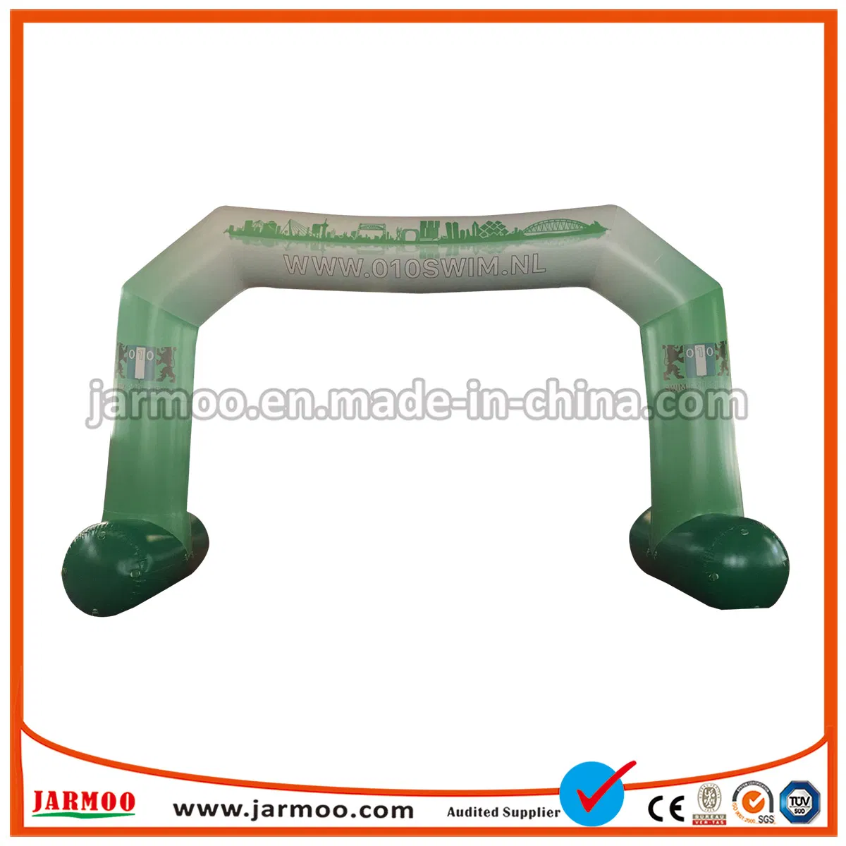 Promotional Custom Finish Line Balloon Inflatable Arch with Logo