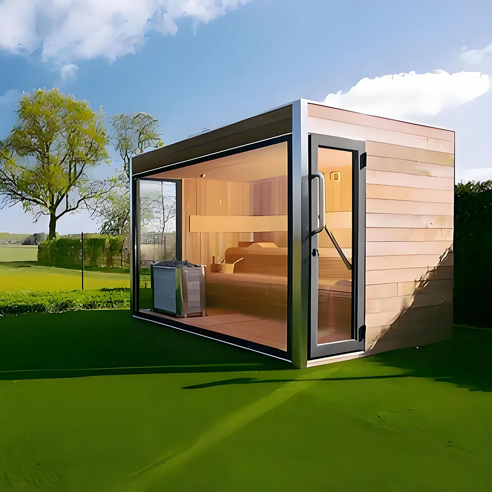 Premium Outdoor Wooden Sauna for Ultimate Garden Relaxation