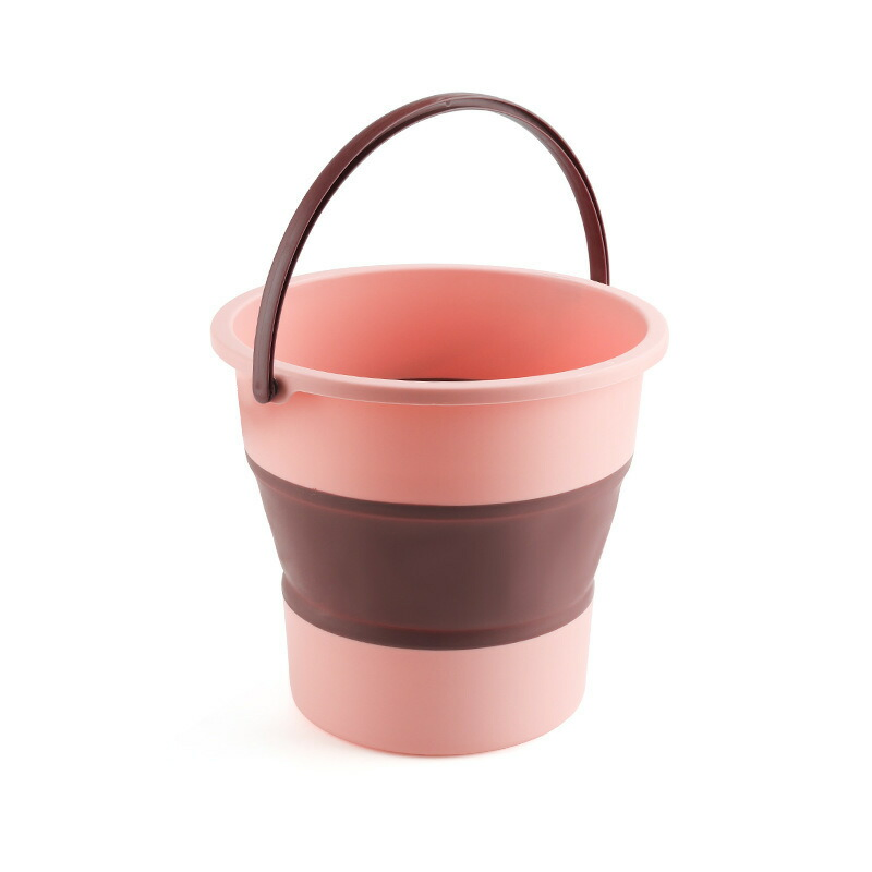 Foldable Silicone Bucket Collapsible Travel Bucket Custom Save Space Bucket