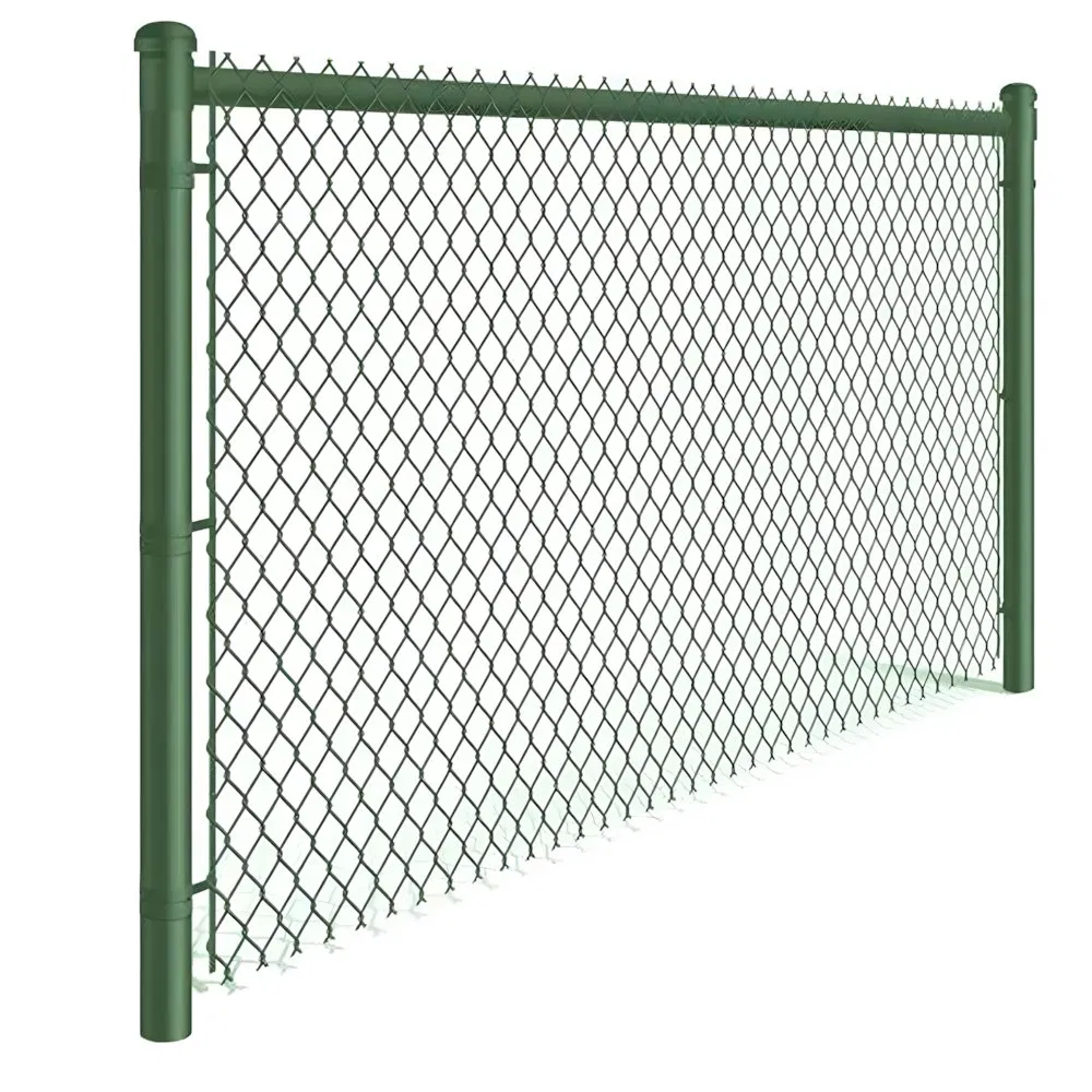 Quality Hooked Wire Netting for Athletic Field Fencing Galvanized/PVC Coating Steel Chain Link Fencing Cyclone Fence Hurricane Fence or Diamond Mesh Fencing
