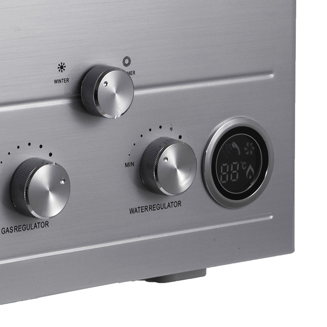 Проточный газовый водонагреватель Vangood на батарейках