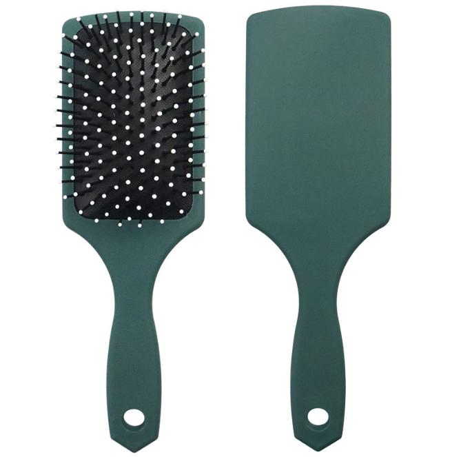 Custom Logo Paddle Detangling Straight Brush Air Cushion Massage Hair Comb