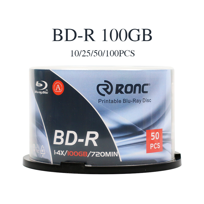 Blu-Ray диски BD-R 25/50/100 ГБ 8x двухслойные