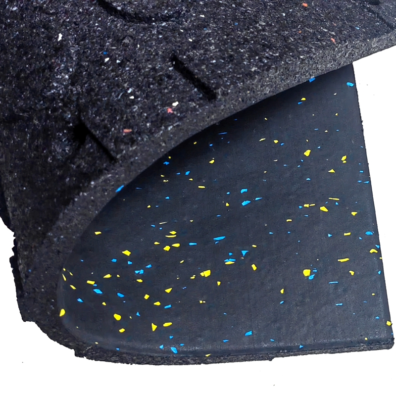 15mm-50mm Noise Absorption EPDM Fitness Crossfit Gym Rubber Flooring Mat Tiles 500mm*500mm