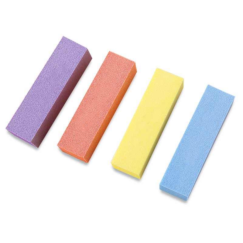 Free Sample Double Side Nail Buffer Nail Art Half Moon Manufacturer EVA Sponge Nail Files 120/180