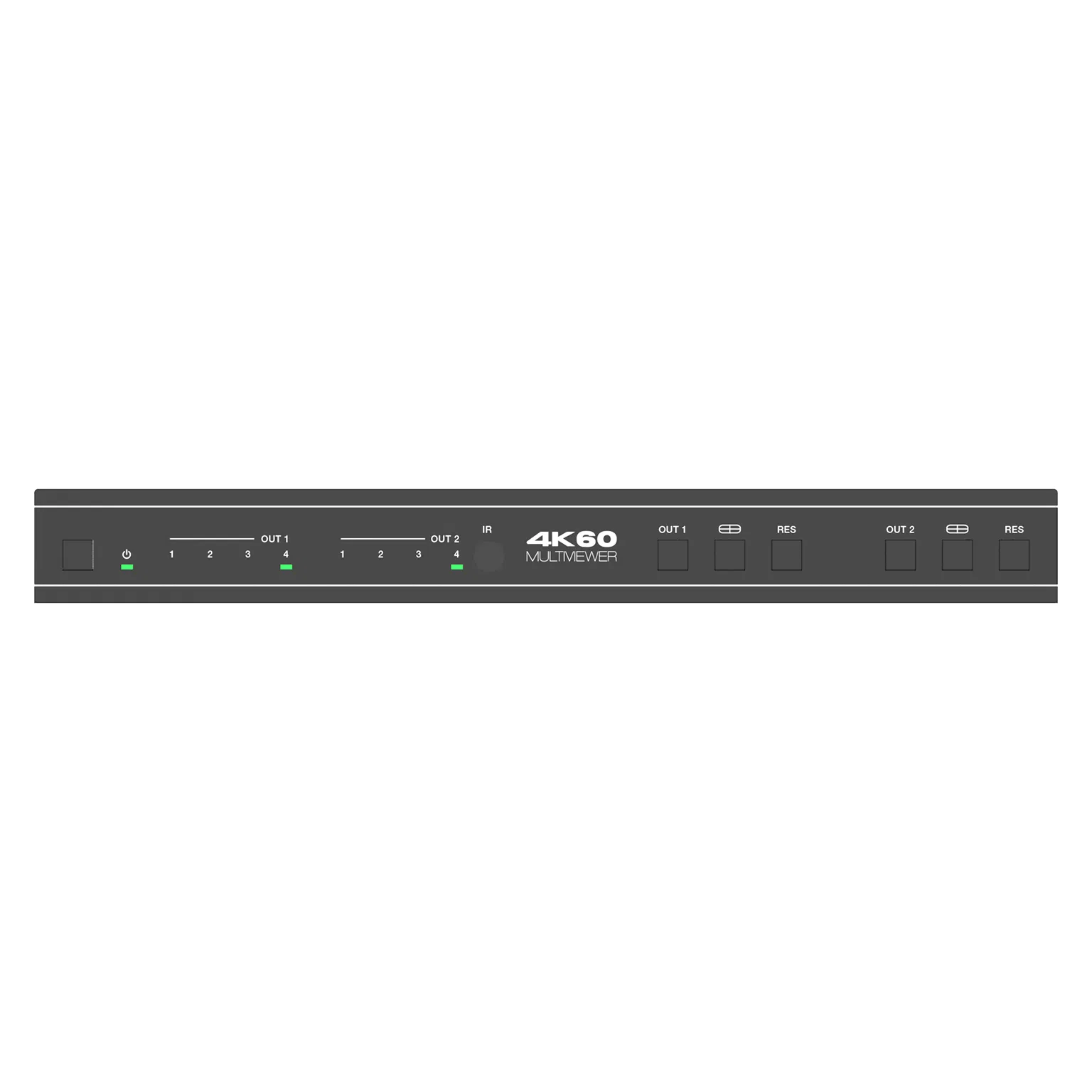 Мультивьюер HDMI 4x1 4K 60Гц с бесшовным переключением