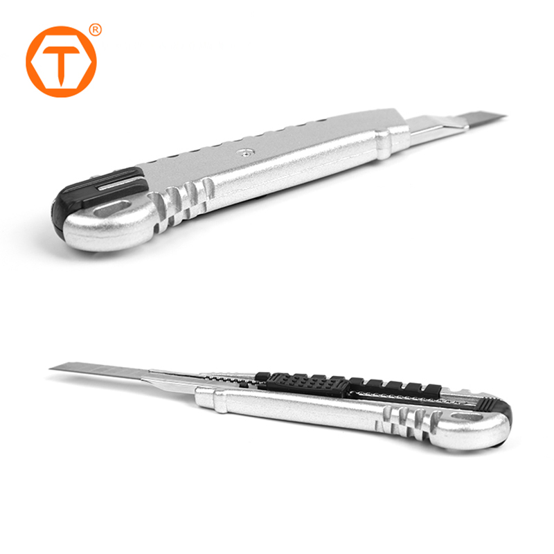 Aluminium Alloy 9 mm Snap off Blade Utility Knife
