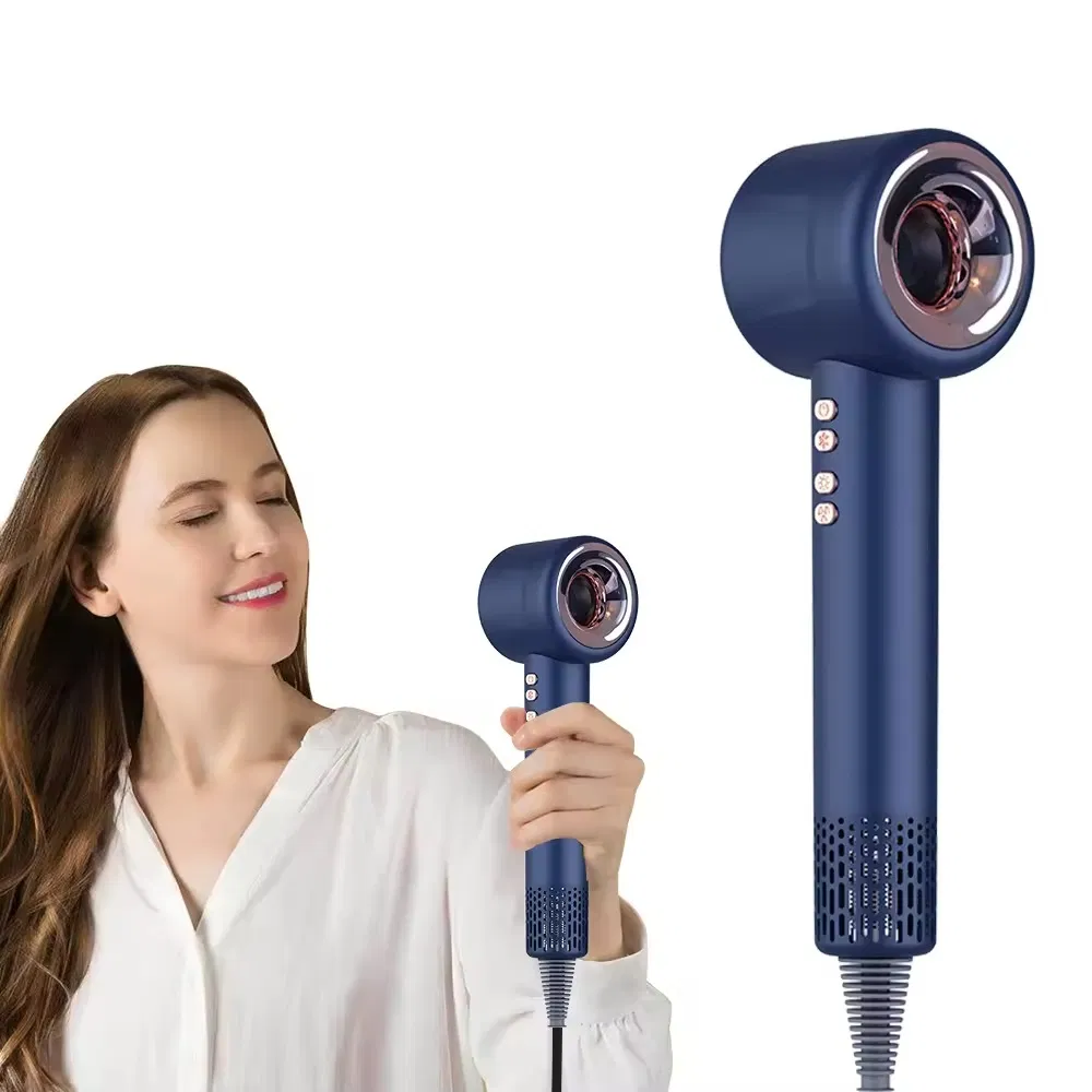 2024 Hot Selling High Speed Brushless Negative Ionic Hair Dryer Professional Salon DC Motor 1600W High Power Hair Blow Dryer