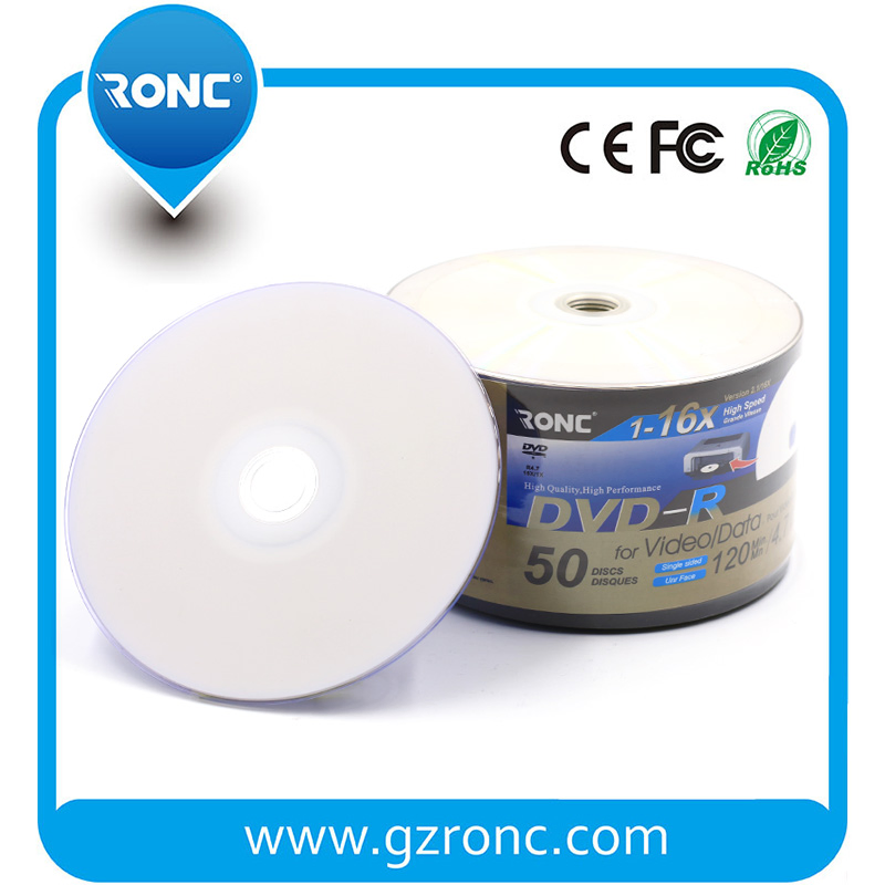 DVD-R диски 4.7GB 16x, 50 шт.