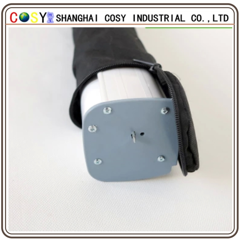 Thick Aluminum Roll up Stand with Broad Base