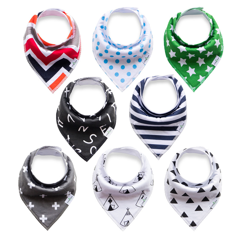 New Design Baby Bibs Baby Soft Cotton Drool Bibs