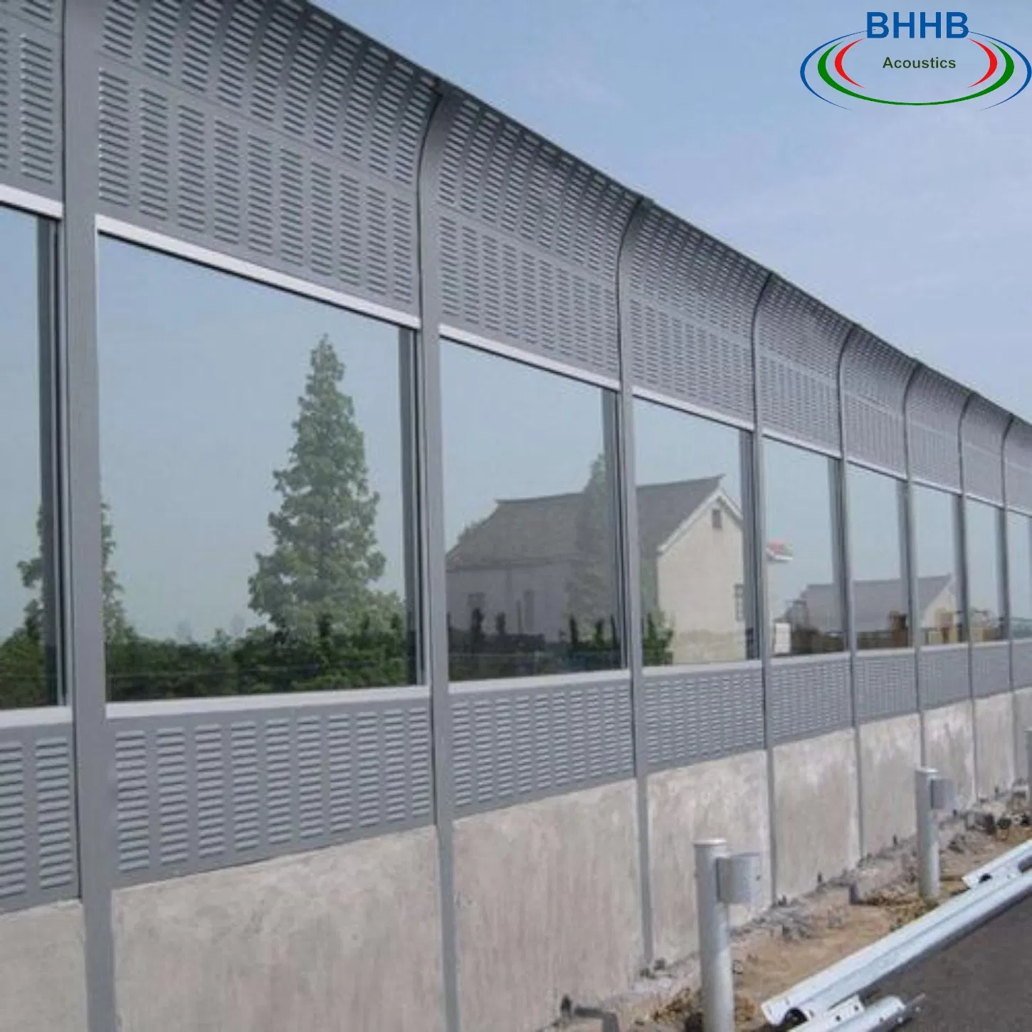 Metal Sound Barriers Suitable for Sound Insulation on Expressways Acoustic Barriers Noise Barriers Sound Proof Barriers Sound Barrier Sound Barrier Factor