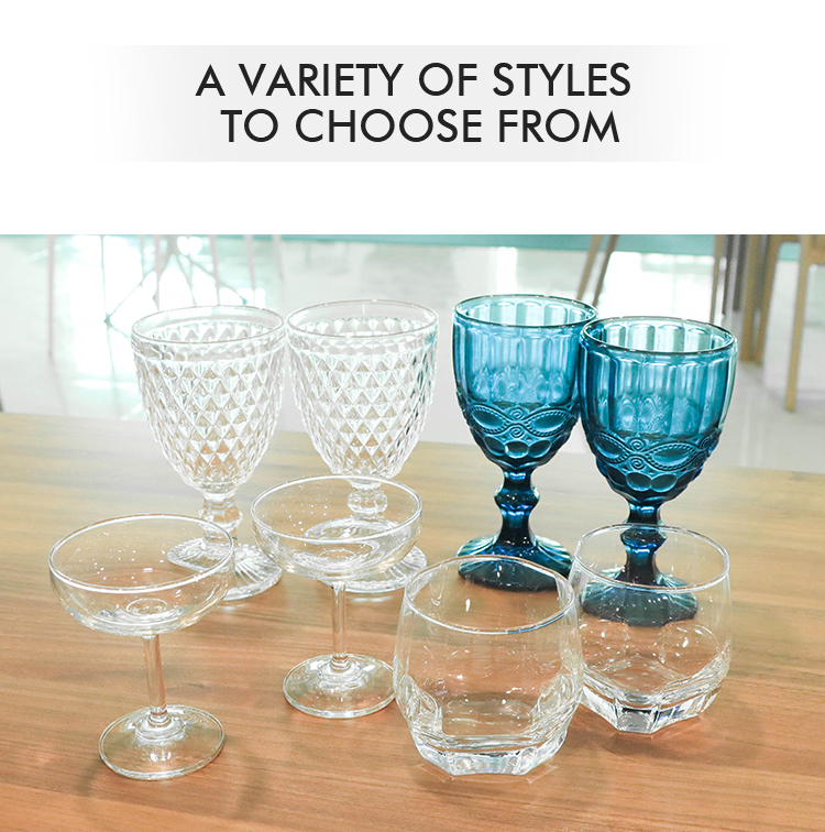 Elegant Clear Goblet Glasses for Stylish Dining Experiences