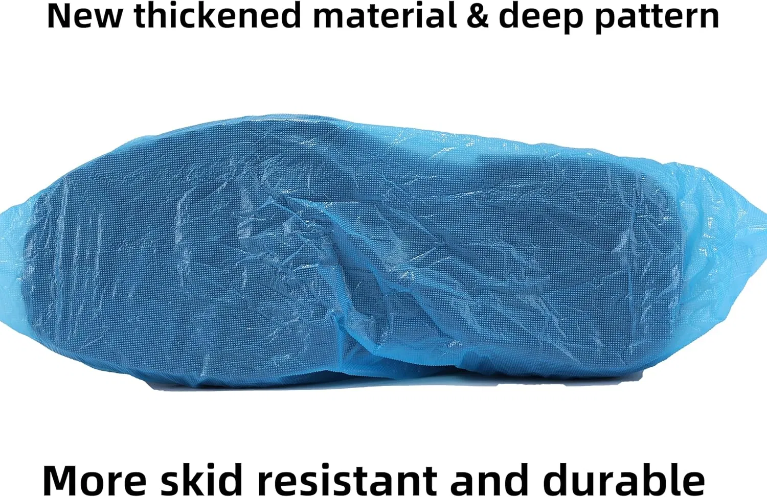 Waterproof Slip Resistant Durable CPE Plastic Disposable Shoe Boot Cover