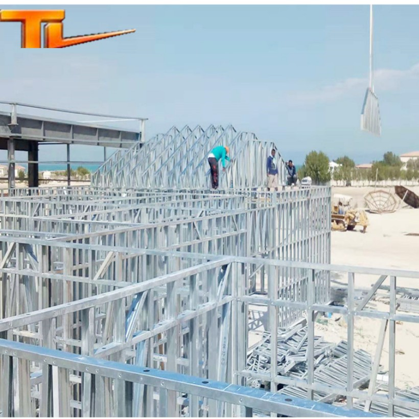 Light Steel Keel for Light Steel Structure Villa Prefabricated Home Building Material