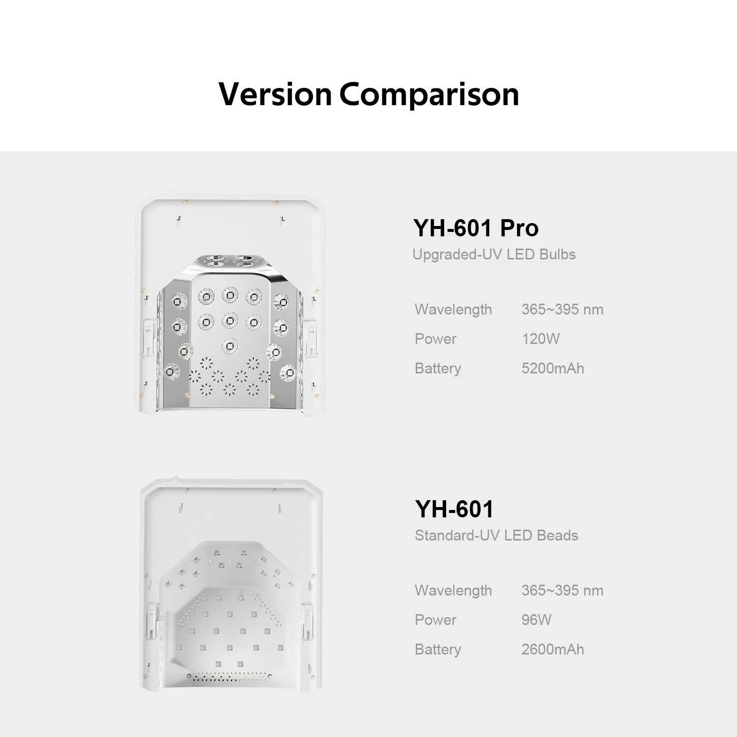 Customize Gel Nail Dryer 120W Rechargeable Nail Equipment 45 LED Bulbs Portable Professional UV LED Nail Lamp