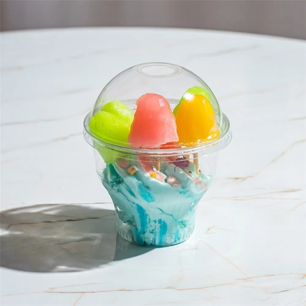 Чашка для мороженого 12oz одноразовая пластиковая