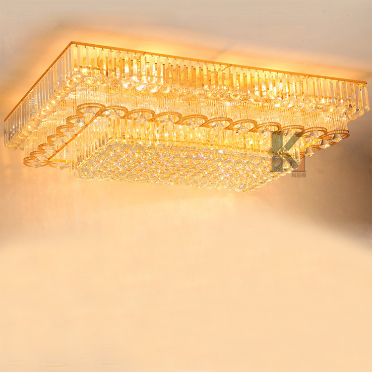 Nordic E14 Gold LED Chandelier Decorative Round Crystal Light Fixtures Design with Luxury Ceiling Light for Bedroom Living Room