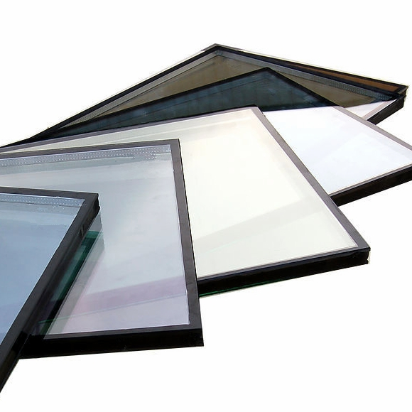 China Factory High Quality 8mm+16A+8mm Light Gray Low-E Float Insulated Glass Window Door Glass
